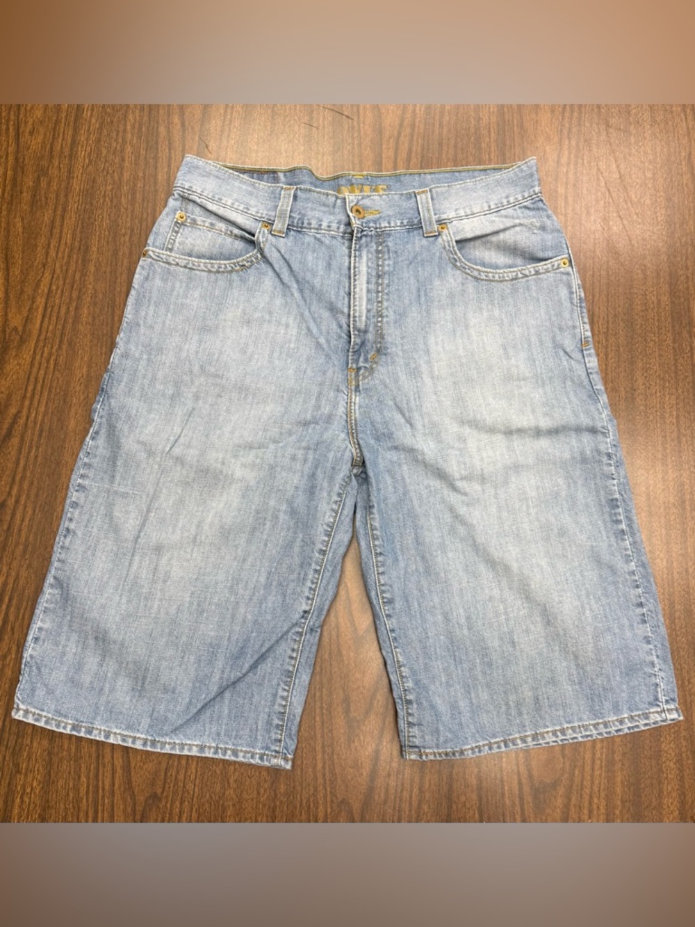 Levi's Light Blue Denim Men's Baggy Shorts Size 34